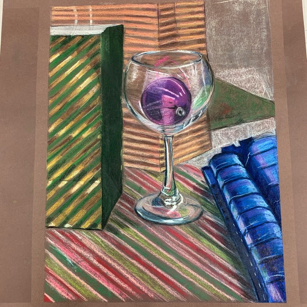 Still Life Drawing in color